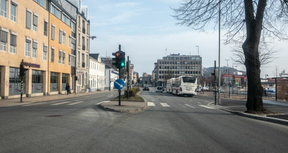 Trafikken er redusert med nesten 40 prosent