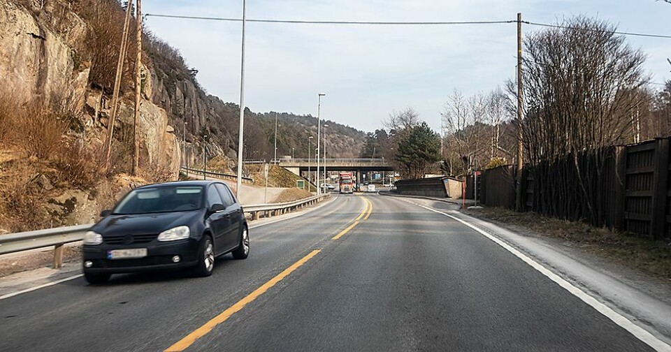 Trafikken er redusert med nesten 40 prosent