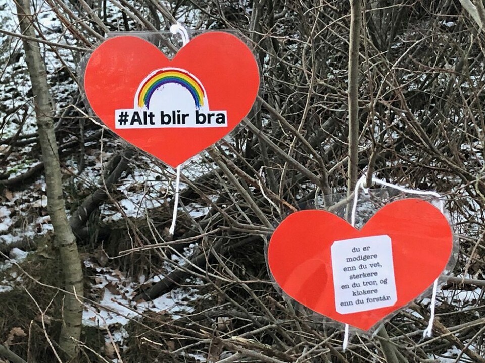 Læringsverkstedet på Flekkerøy markerte «Hjertedagen»