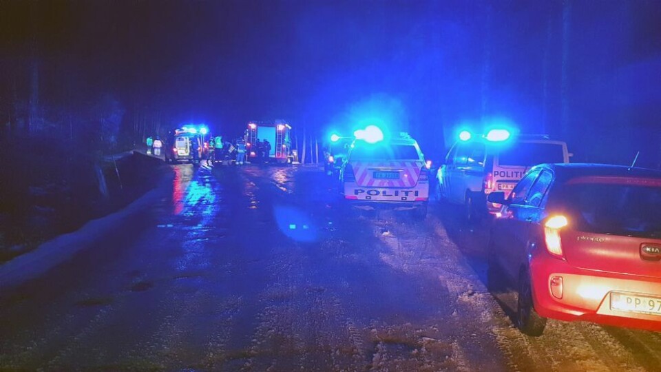 Trafikkulykke i Søgne: En person omkom etter utforkjøring på Repstadveien
