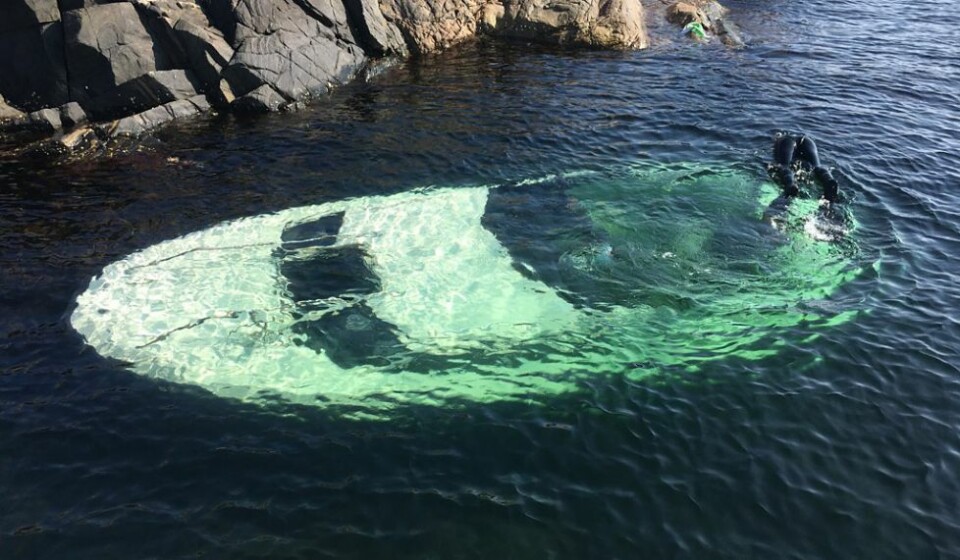 Stålet båt funnet nedsunket: - Denne har nylig gått ned