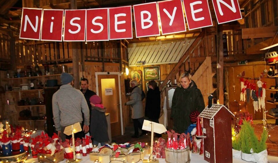 Ønsker velkommen til Nissebyen på Porsmyr i desember