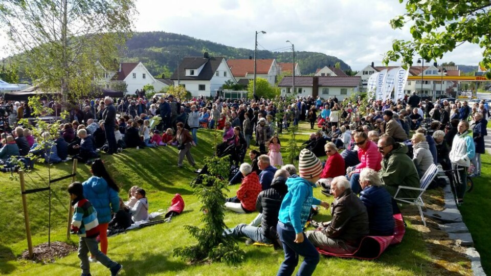Folkefest på Nodeland