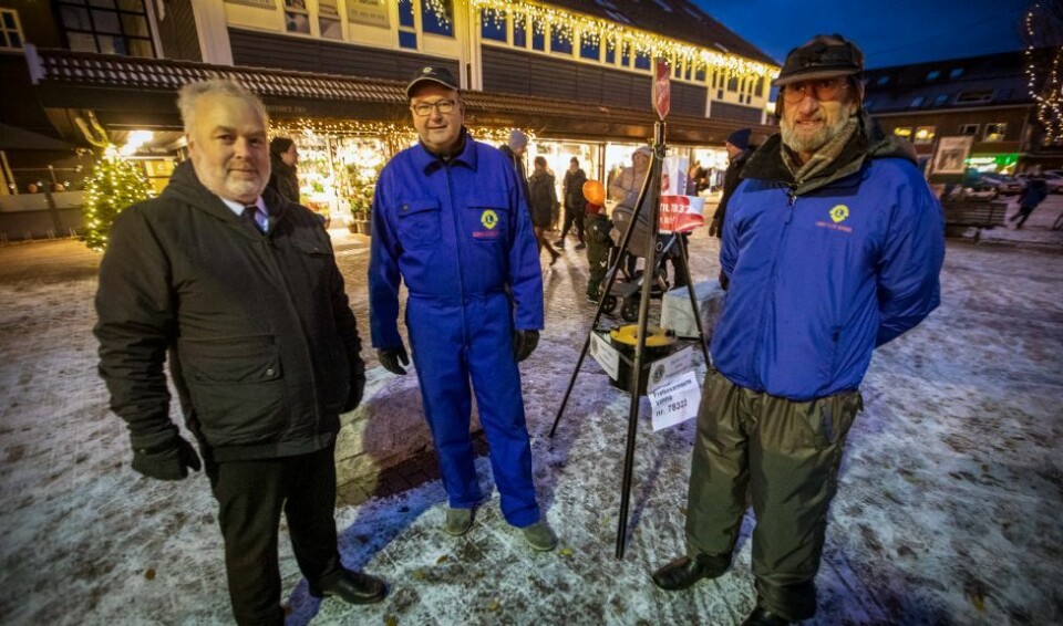 Julegrantenningen: - Veldig moro at så mange kom i denne kulda