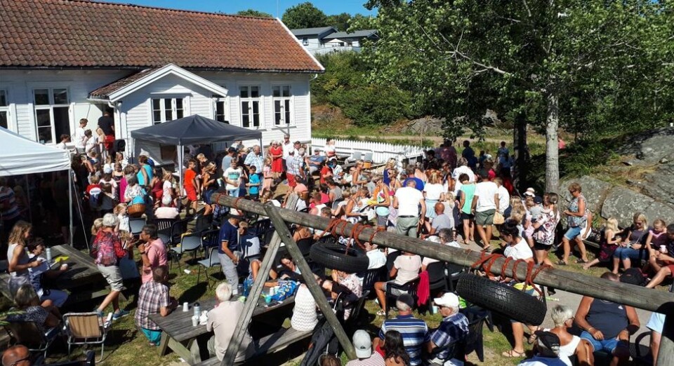 - Heldigvis var det litt vind