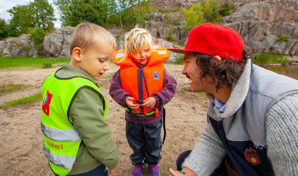 Med strandkrabbesuppe på menyen