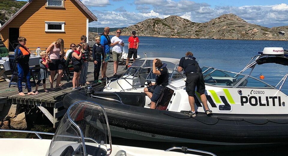 - Takk til politiet!