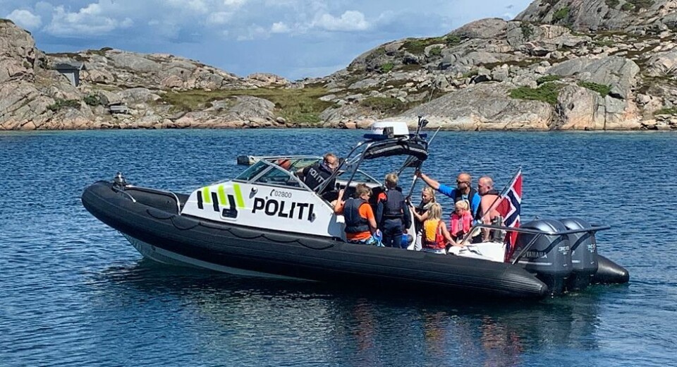 - Takk til politiet!