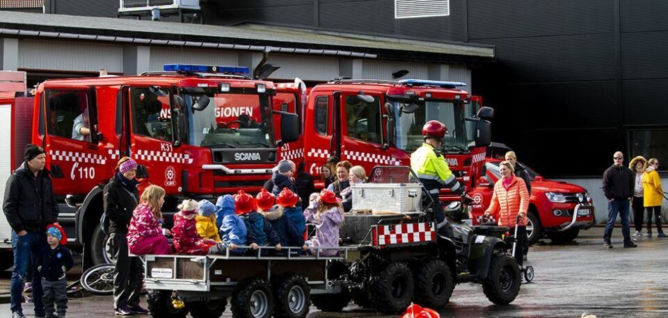 Åpen dag med full fyr