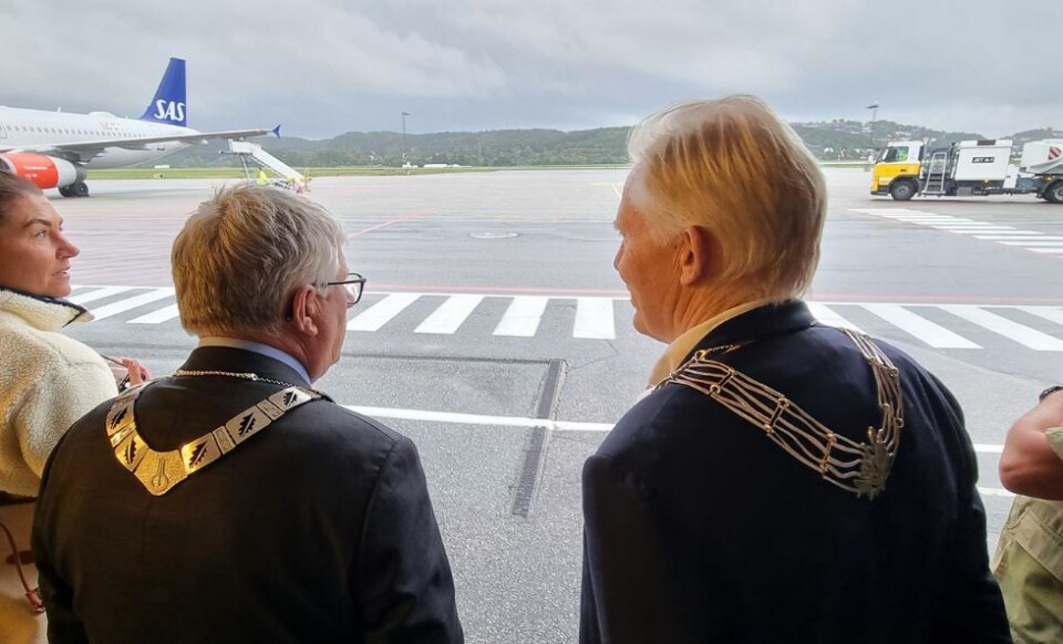 Slik ble Karl Aksel (99) mottatt på Kjevik