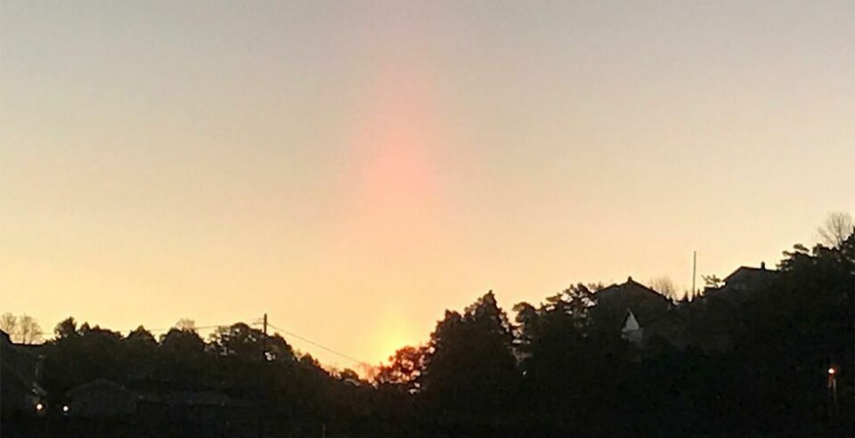 Halo på Søgne-himmelen