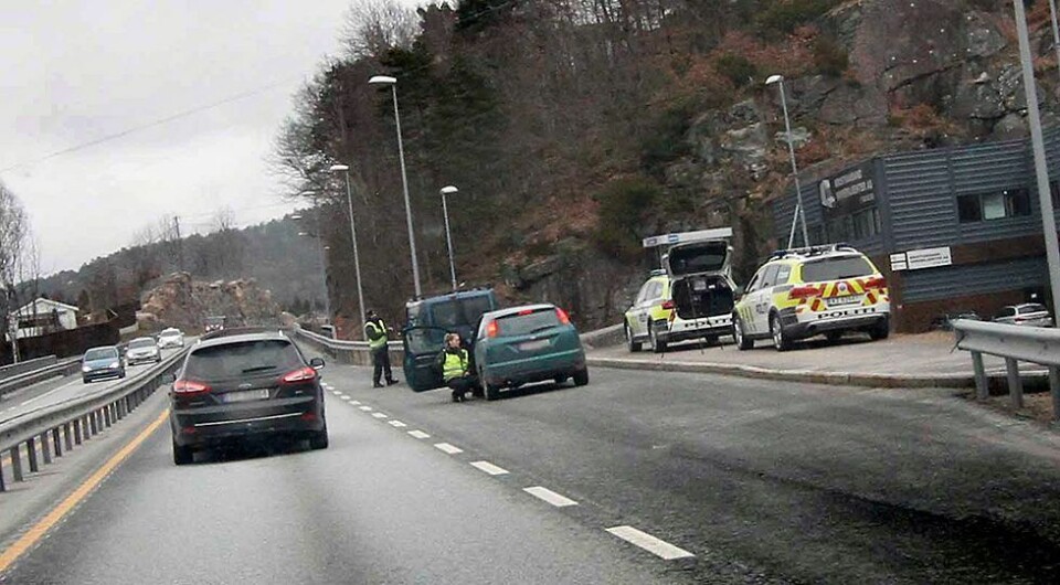 Mistet lappen i fartskontroll