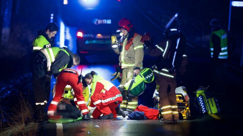 Alvorlig skadet etter trafikkulykke på Langenesveien