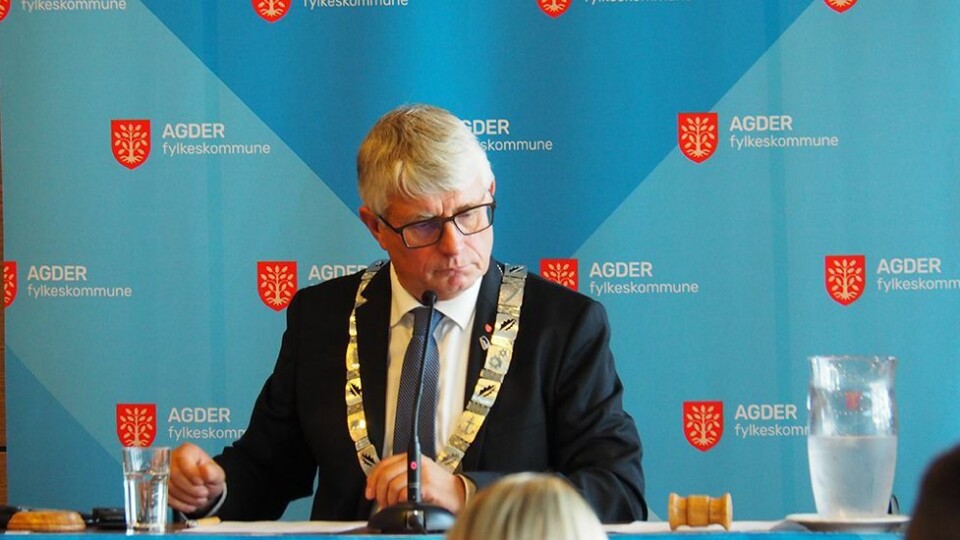 Arne Thomassen første fylkesordfører i Agder