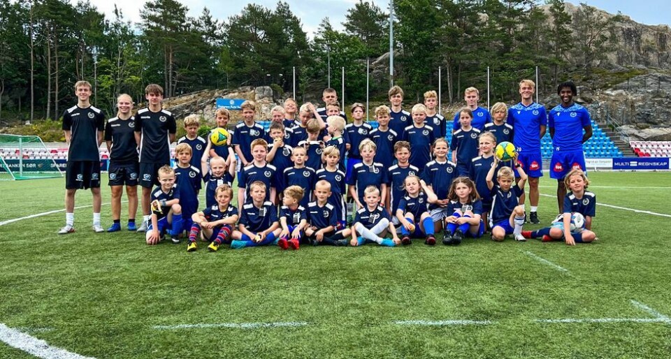 Sommerfotball på Flekkerøy er populært