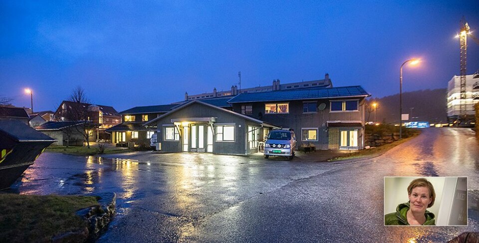 Nå er det lys i lokalene i den nye legevakta