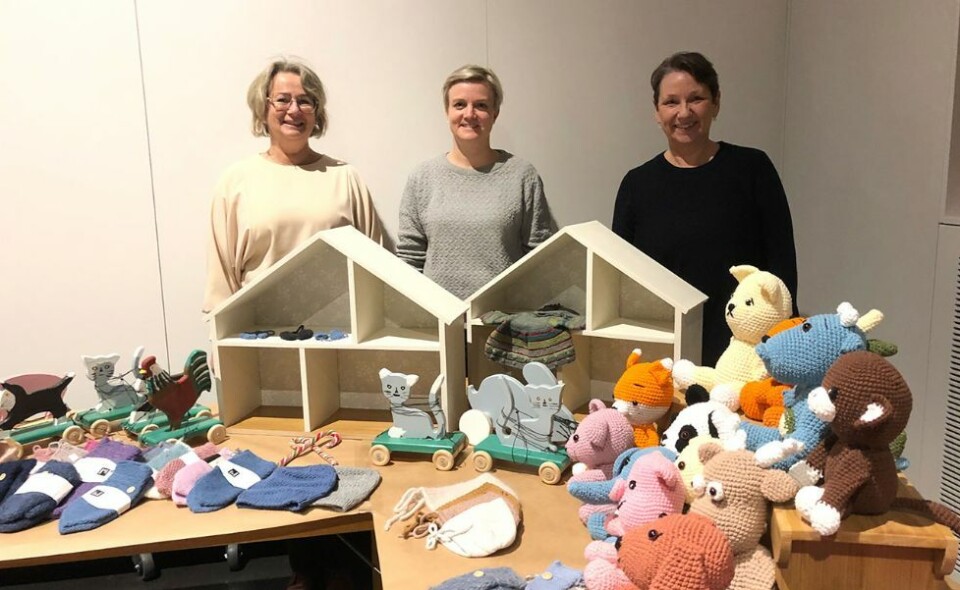 Det «kokte» nesten over på julemarkedet i Flekkerøy kirke