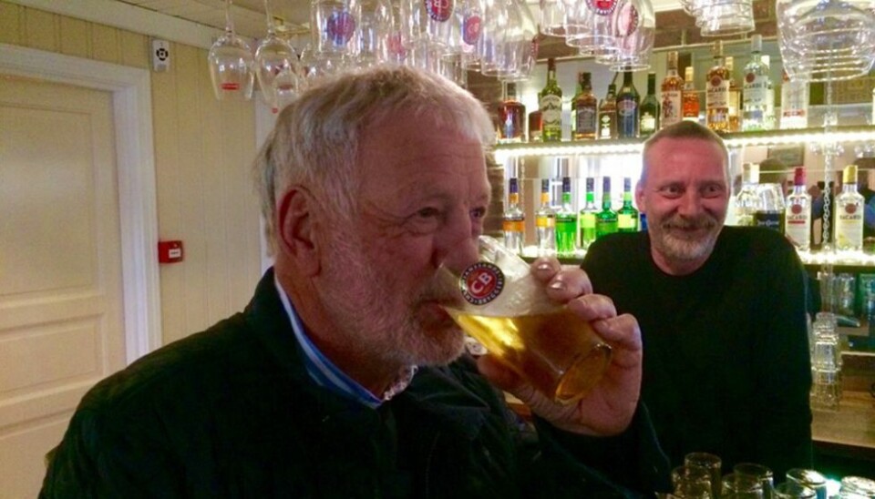 Her serveres Vertshusets første glass