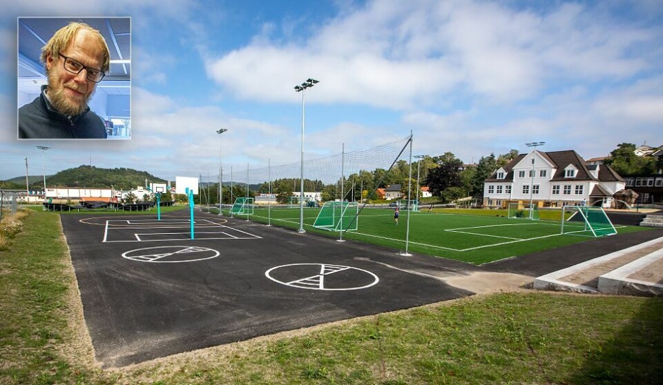 Uteområdet ved Nygård skole har åpnet i det stille