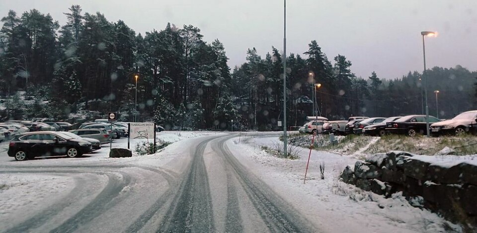 Snøværet kryper vestover