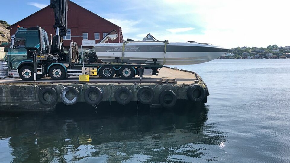 Et litt uvanlig syn på Flekkerøy