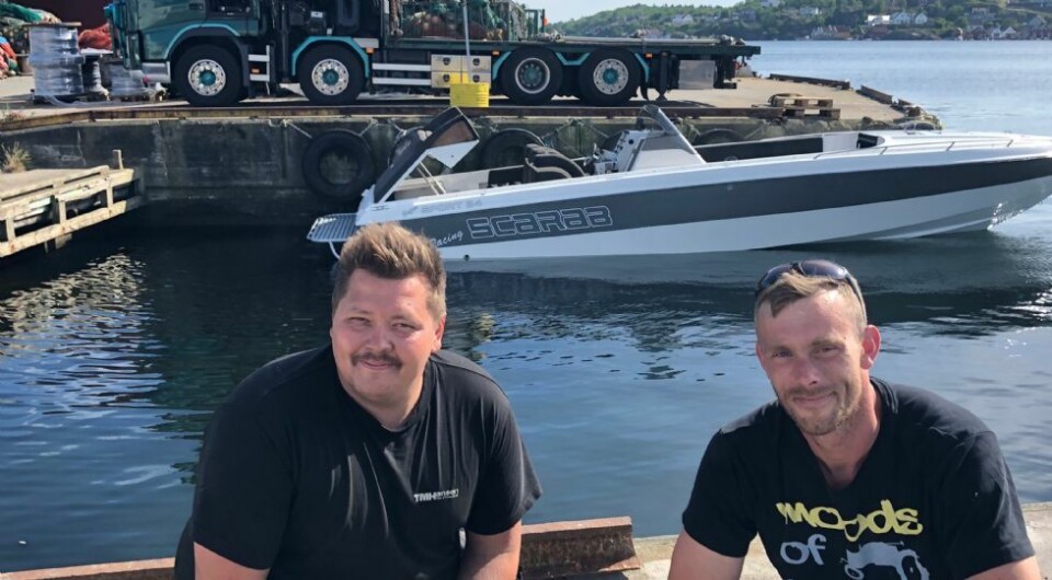 Et litt uvanlig syn på Flekkerøy
