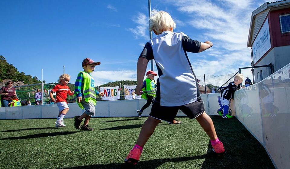 12 barnehager i «knalltøff» fotballturnering