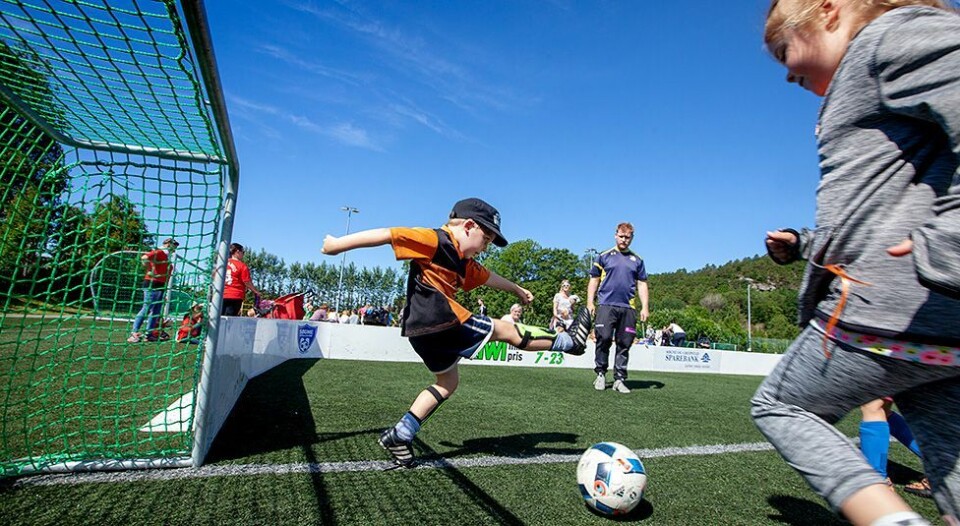 12 barnehager i «knalltøff» fotballturnering