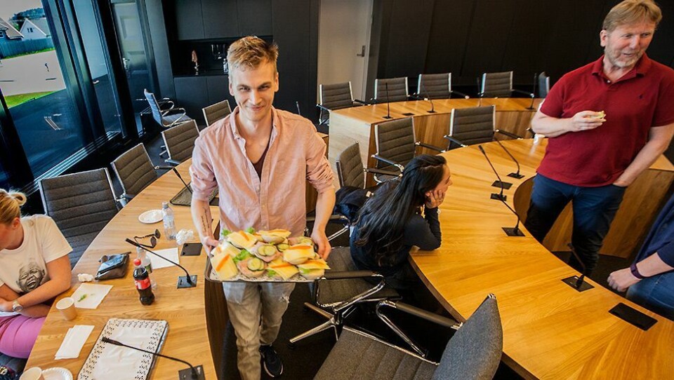- Jeg har det helt supert