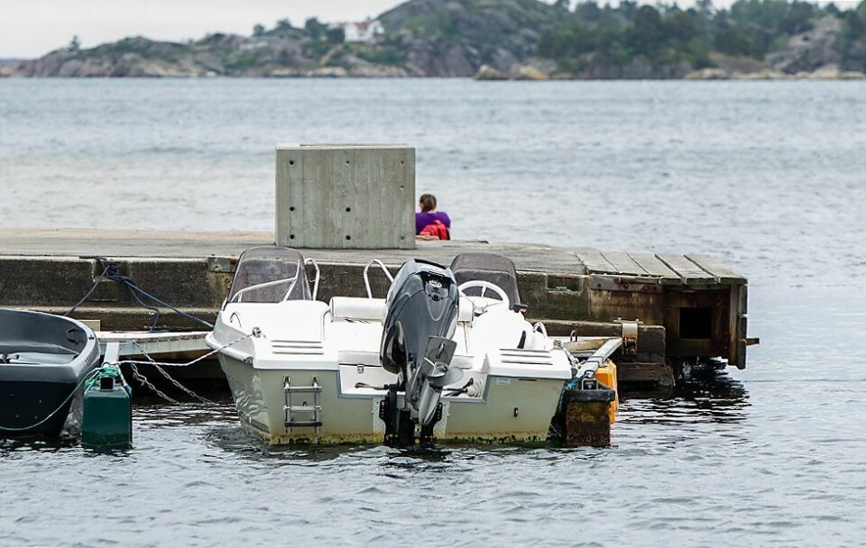 Denne båten har ligget som gratispassasjer i flere måneder