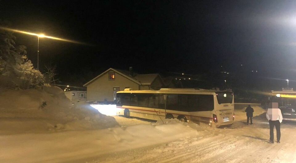 - Jeg er bussfast