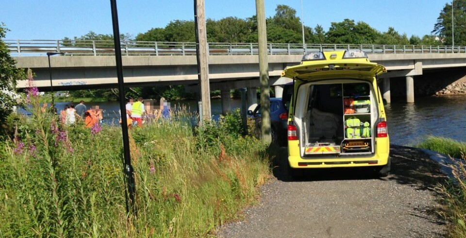 Tre utrykninger til 'Gummibåtfestivalen'