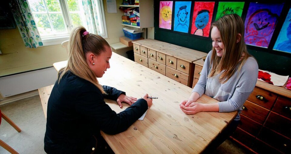 -Koser meg i barnehagen