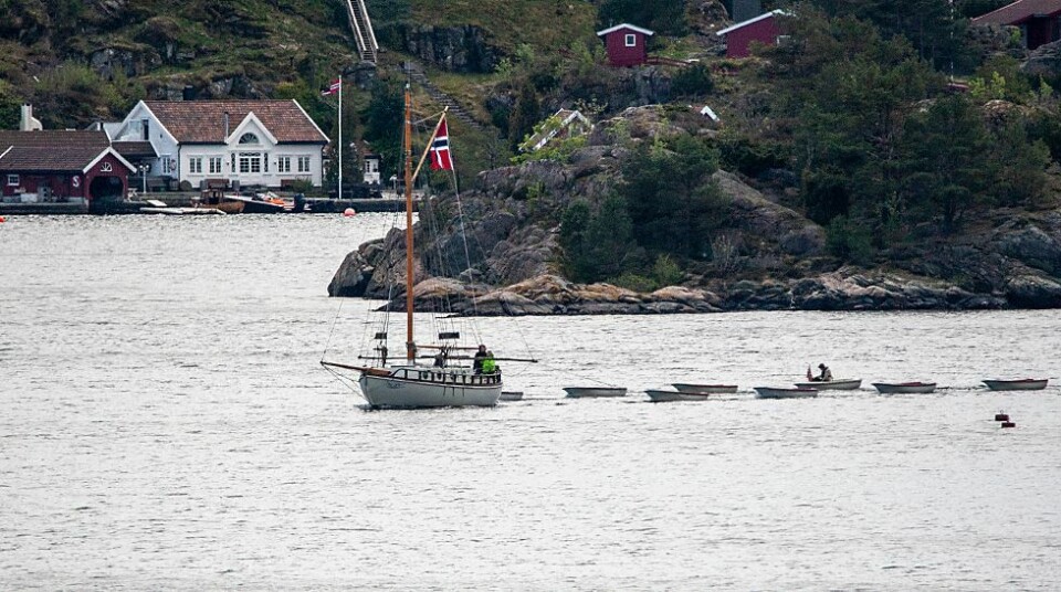 Testet båttogruta: - Vi var litt nervøse ved Vige