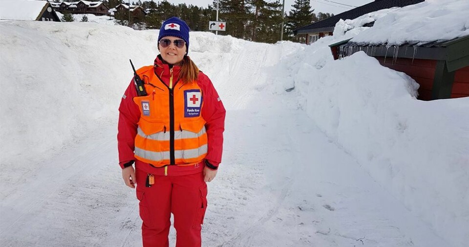 Travelt for hjelpekorpset på Bortelid