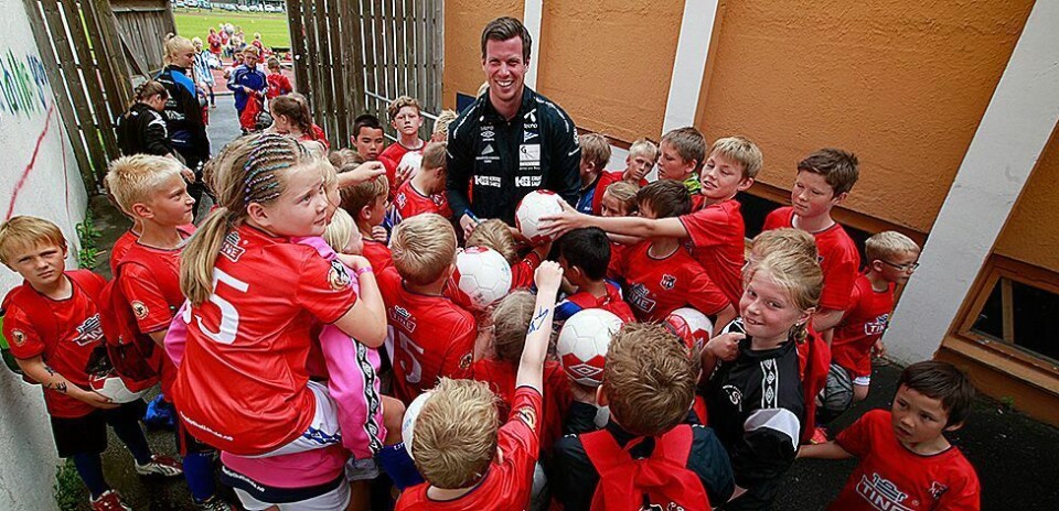 Fotballfeber i Søgne