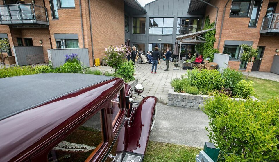Bygger «korona-altan» på omsorgssenteret