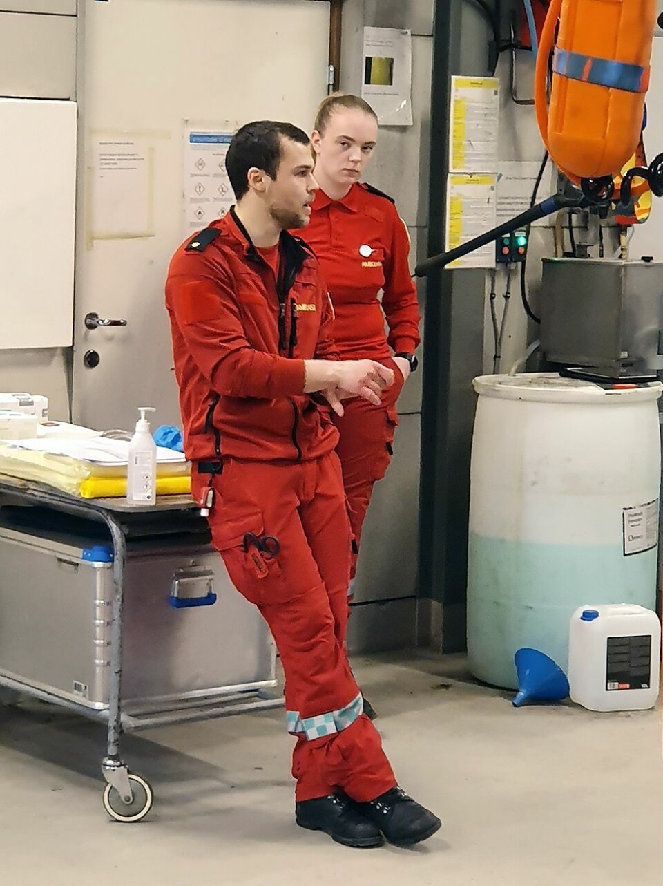 Røde Kors Hjelpekorps bemanner beredskapsbulansene