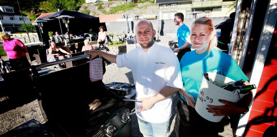 Sommerglede for Silje og Espen