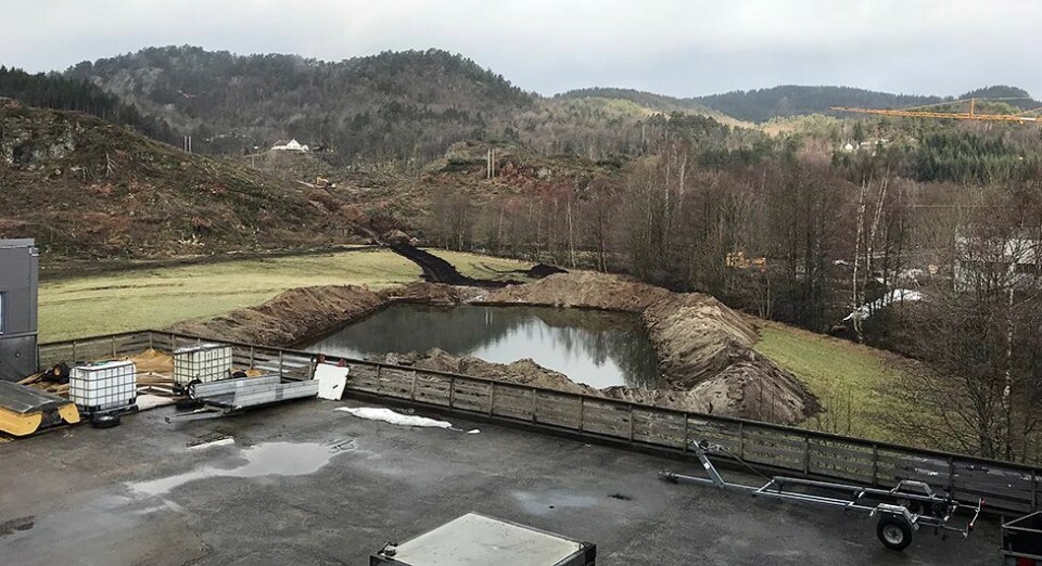 - Dette er et sedimentasjonsbasseng