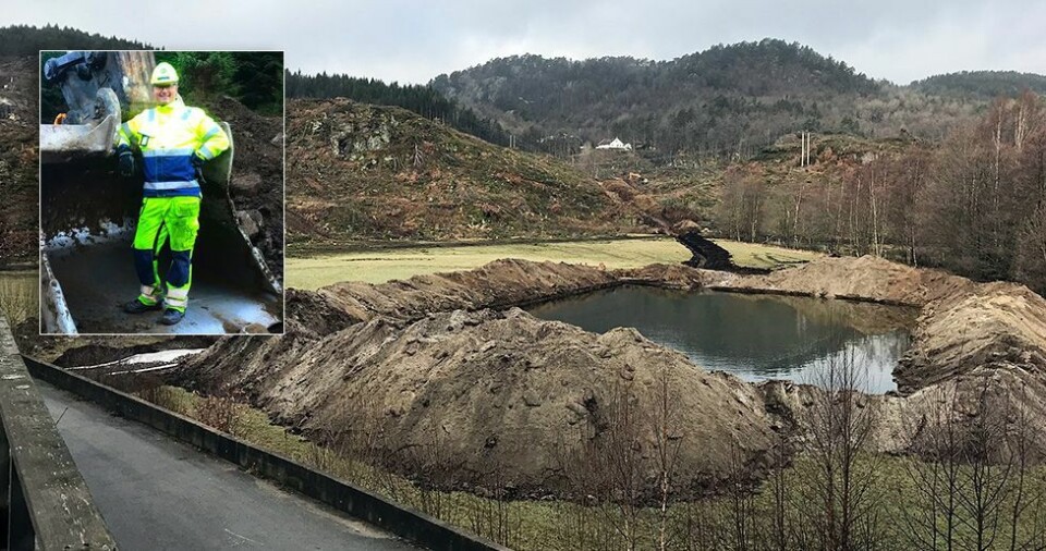 - Dette er et sedimentasjonsbasseng