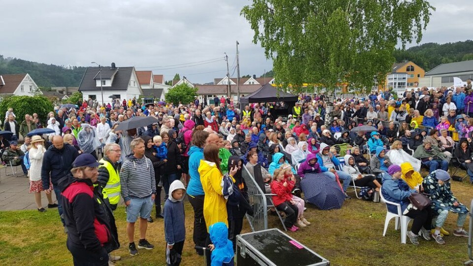 Bjørn Eidsvåg fylte Haugenparken igjen