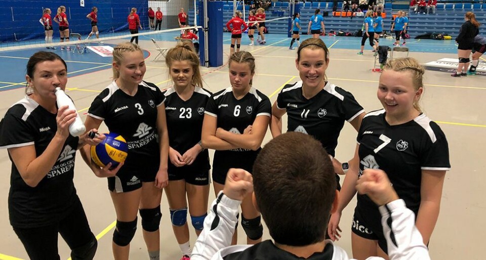 En kort stemningsrapport fra volleyballen