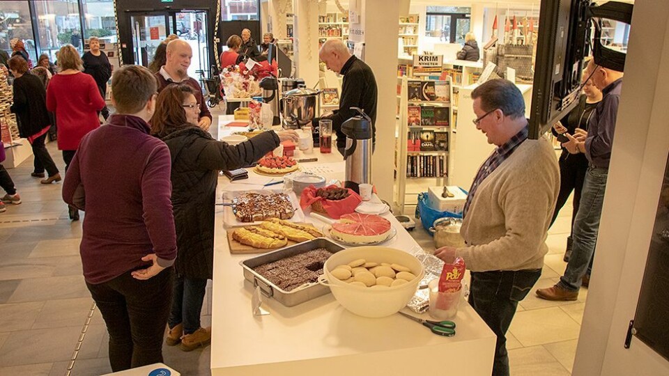 Julekulturkrasj på biblioteket