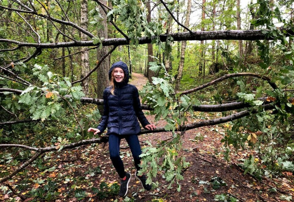 Lesernes bilder av «Knuds» herjinger fredag