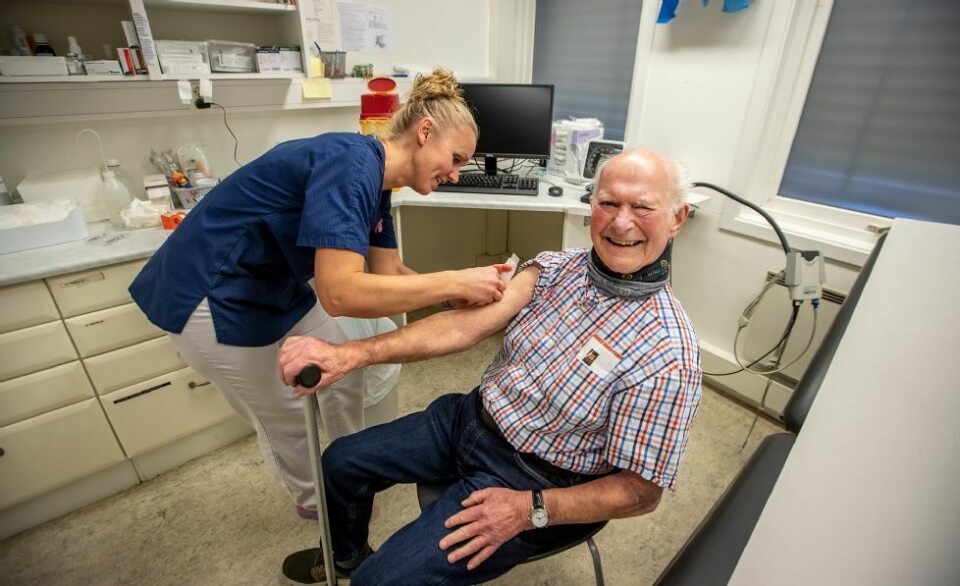 Svenn Aadne (83): - Burde vaksinert andre før meg