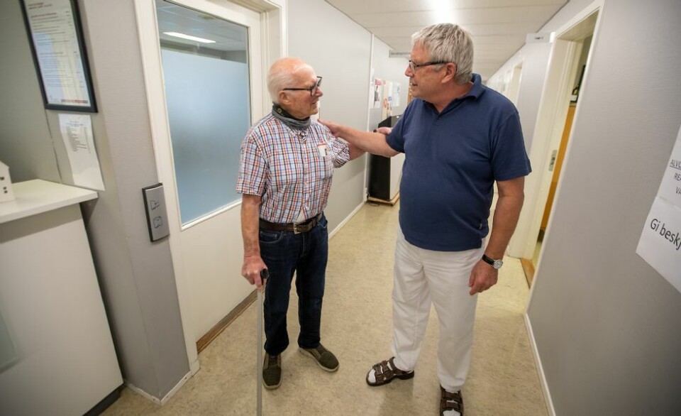 Svenn Aadne (83): - Burde vaksinert andre før meg
