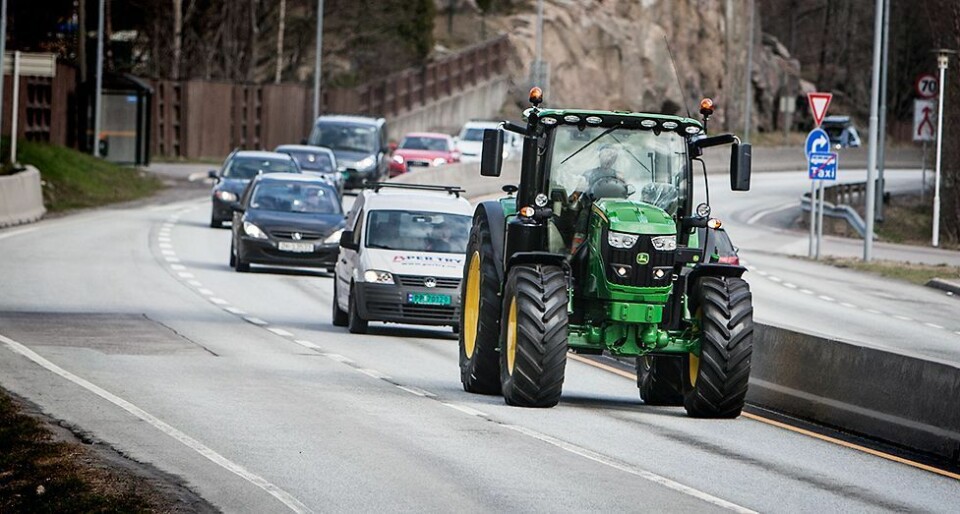 Asfaltering på E39 fra i kveld