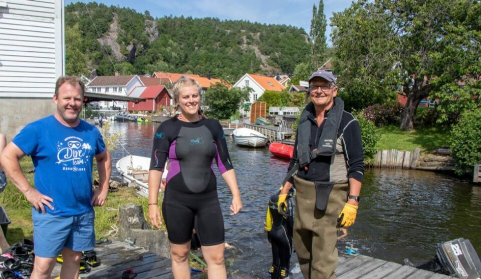 - Lærer trygghet i vannet og rydder samtidig