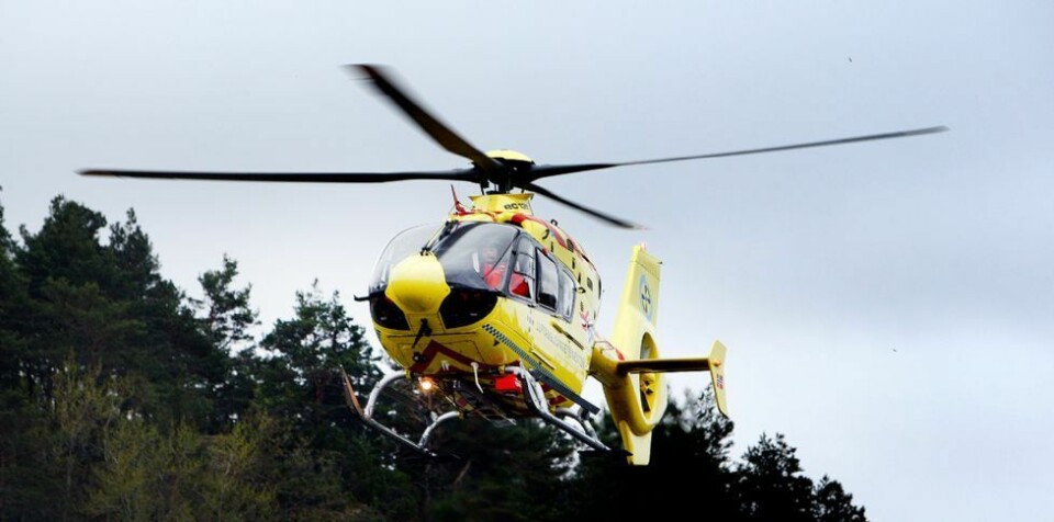 Til sykehus med luftambulanse etter gocart-uhell